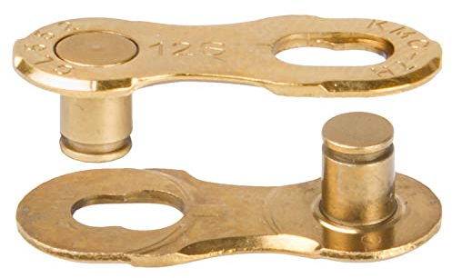 KMC Unisex – Erwachsene 11R Ti-N Kettenverschlussglied für 11-fach Ketten, gold,