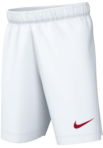 Nike Soccer Shorts Y Nk DF Park III Short NB K, White/University Red, BV6865-103, M