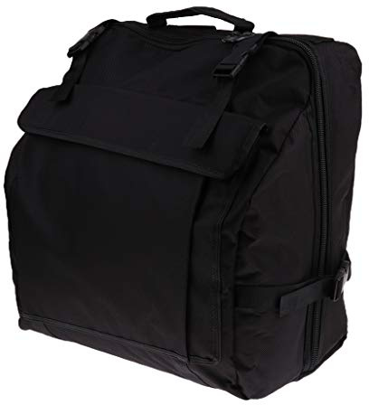 Duiaynke Dick gepolsterte Tasche für Bass, Klavier, Akkordeon, Rucksack, verstellbare Schultergurte und Tragegriff (96 Bass), L22072430