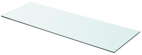 Sufrk Regalboden Glas Transparent 70 cm x 25 cm Glasregal Wohnzimmer Transparentes Badezimmerregal