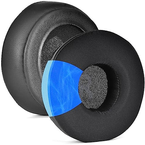 ZLiT Ersatz-Ohrpolster für Logitech Zone 300/301/305 Headset-Pads, Ohrenschützer, Schwarz