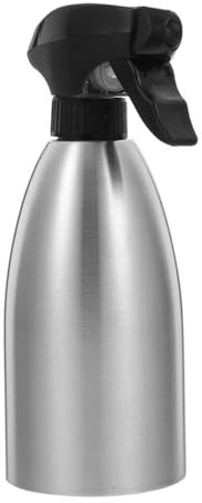 KONTONTY Stainless Steel Watering Can Spray Bottle for Gardening and Barbecue 500ml Manual Sprayer Food-grade Outdoor Patio Olive Oil Sprayer