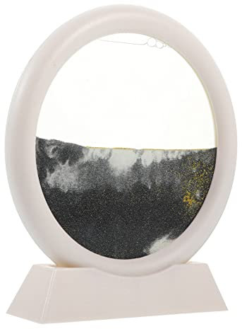 JOINPAYA Sable Mouvement Pour Maison Paysage De Sable Fluide Décoration Intérieur Ornement De Rond Illustration Artistique