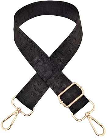 YKAFADE Boho Verstellbarer Schultergurt für Taschen - 72-130cm Ersatz-Taschengurt mit Karabiner 3.8cm Breiter Riemen Schulterriemen für Damen Herren,DIY Zubehör für Tasche
