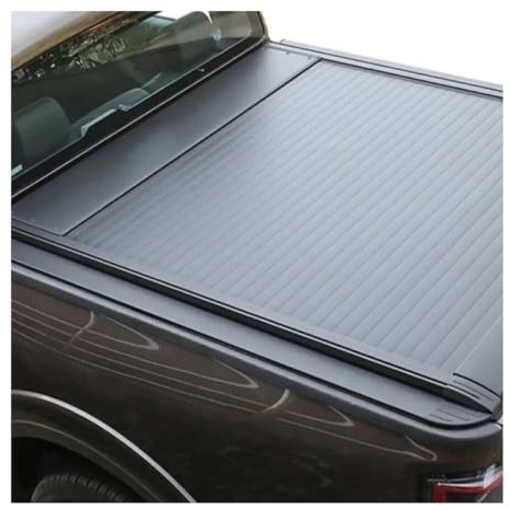 LKW-Laderaumabdeckungen Kompatibel mit Changan Kaicene Hunter F70 Heckklappe Aluminium Pickup Rollladendeckel Rollvorhang einziehbare LKW-Abdeckung