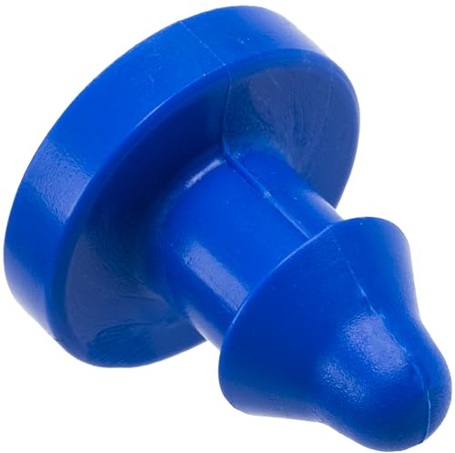 AERZETIX - Lot de 10 bouchons capuchons de fermeture pour tuyau d'irrigation Ø de trou 4 mm - couleur bleu - obturateur système d'arrosage goutte à goutte