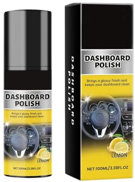 Pulitore per dettagli interni auto cruscotto lucidatura detergente 100 ml polacco per interni polacco multiuso per cruscotto auto