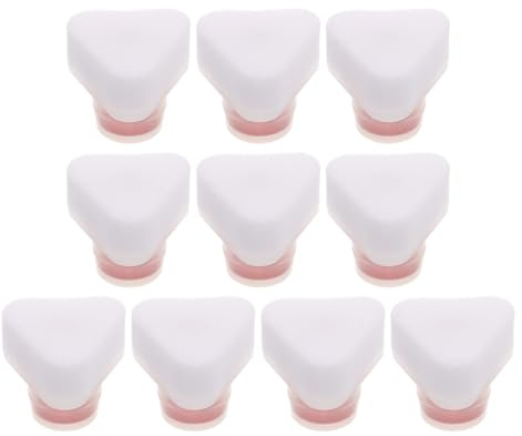 Cepillo de Esponja para Zapatos Triangular 10 Piezas de Espuma | Accesorio para Aplicar Betún, Llega a Bordes y Esquinas, Limpieza Profunda y Retirada de Manchas