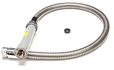 T&S Brass B-0032-H Hose, 32-Inch Flexible Stainless Steel