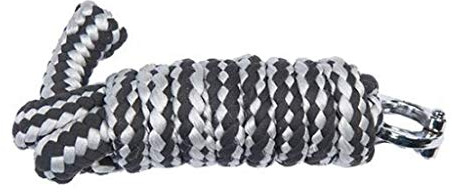 HKM Führstrick mit Panikhaken Strick, Soft 1 Strick rötlich grau