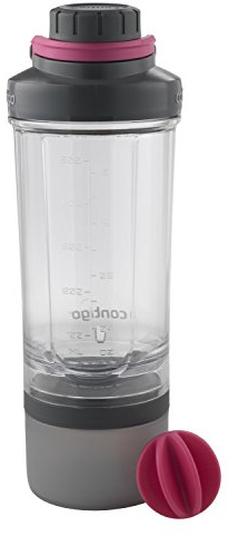 Contigo Shake and Go FIT Compartment Botella de Hidratación, Unisex Adulto, Rosa, Única
