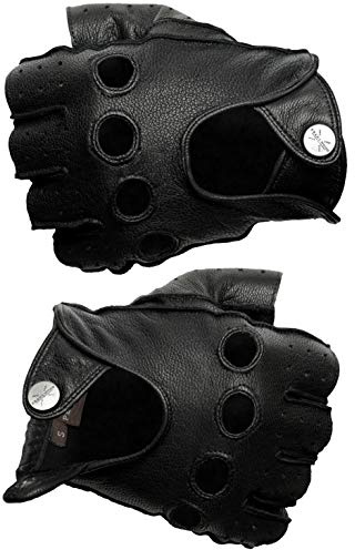 PEARLWOOD Herren Lederhandschuhe JENSON für Autofahrer aus Ziegenleder