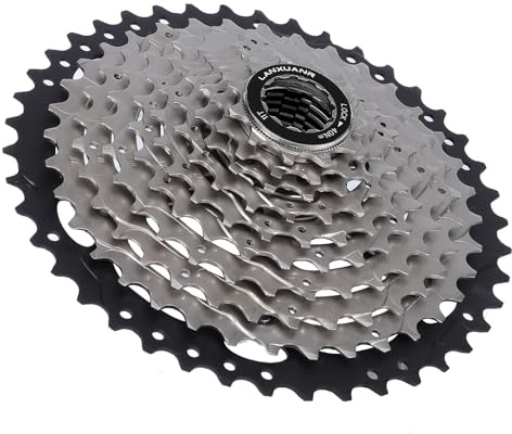 LANXUANR Cassette de Bicicleta de montaña de 10 velocidades para Bicicleta de montaña, Bicicleta de Carretera, súper Ligero (11-42T)