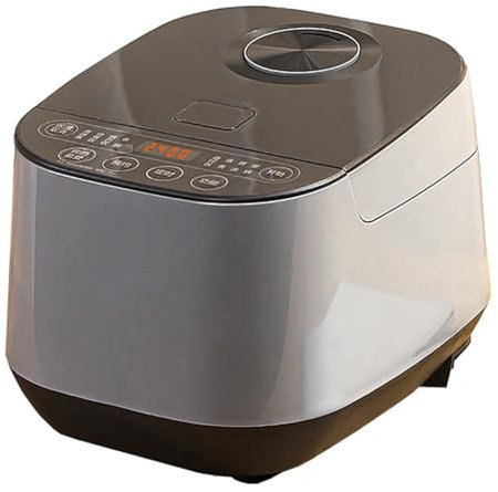 Vecchio stile Fornello di riso e piroscafo 3L grande capacità 5 strati rotondi bollitore di fuso antiaderente senza nordico for dormitorio familiare for 2~6 persone