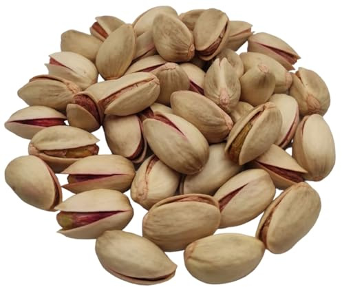 Greek Aegina Pistachio Nuts Unsalted & Roasted in Shell - PDO Product (1950 grams)