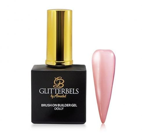 Glitterbels Brush On Builder Gel, Dolly, 17ml