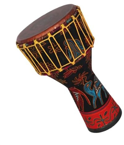 12-Zoll-ABS-afrikanische Trommel Aus Synthetischer Haut Trommelhaut Percussion-Djembe-Instrumente Für Erwachsene Anfänger Afrikanische Trommel Instrument