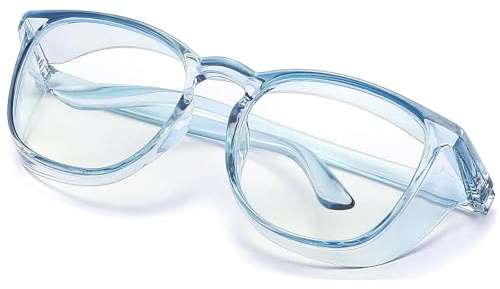 Yier Mei Safety Glasses Anti Fog Goggles for Nurses Women Protective Eyewear, Eye Anti Dust UV Protection Glasses for Women Men