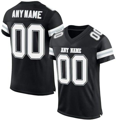 HGWOPGASD Camisetas Personalizadas de fútbol Americano con Nombre y número Camisetas Personalizadas para Adultos Niños A38