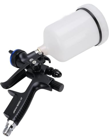 Herramienta de pulverización HVLP Cheotime, Pistola de pulverización HVLP con boquillas de 1,3 mm Capa de Aguja de Aguja automotriz Kit de Pistola de Pistola de pulverización con