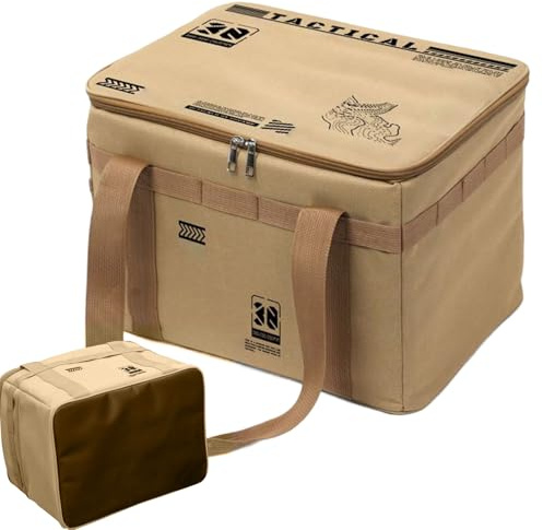De Almacenamiento De Camping - Organizador Impermeable Al Aire Libre Duffel para Senderismo Viaje | Contenedor Plegable 30L con Mango, Portaalimentos Picnic BBQ Pot, De Tote para Stock