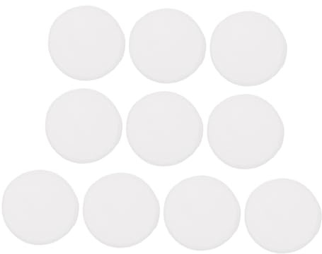 LOLIPPYY 10 Piezas Almohadillas de Algodón Reutilizables Unidades Discos Desmaquillantes Suaves y Absorbentes Compacto para Tipo de Portátiles para Viaje y Cuidado Facial Diario