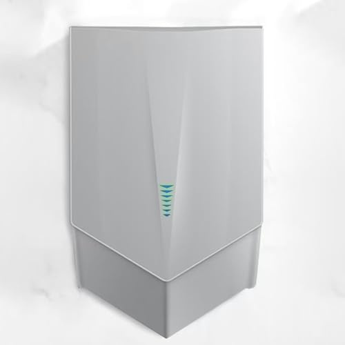 Asciugamani elettrico da 6-10 secondi, asciugamani elettrico commerciale da parete, dispositivo automatico a induzione a basso consumo energetico per l'asciugatura delle mani, asciugamani automatico
