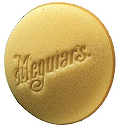 Meguiar's 4 Foam Applicator Pads - Ultra-Soft Hand Applicators with a Tight-Cell Foam Construction for a Smooth Application of Waxes, Polishes, Tire Dressing, Protectants and More, 4 Pack