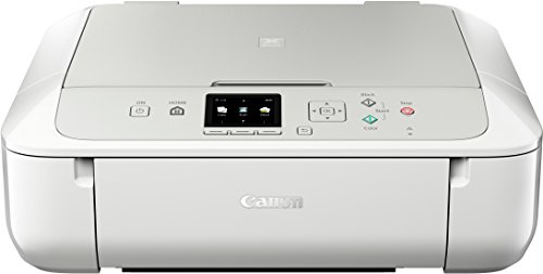 Canon Pixma MG5751 Farbtintenstrahl-Multifunktionsgerät (Drucken, Scannen, Kopieren, 5 Separate Tinten, WLAN, Print App, Duplex, 4.800 x 1.200 DPI) weiß