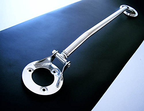 Barre anti-rapprochement aluminium poli réglable supérieur avant