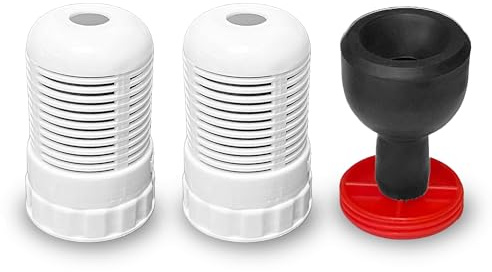 Seychelle Regular Replacement Filters - for Gen 2 Dual Water Pitcher (Also Compatible with Alexapure Pitcher)