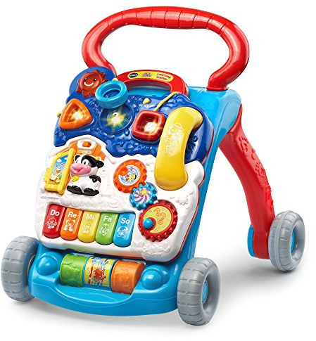 VTech Sit-To-Stand Learning Walker (Frustration Free Packaging), Blue