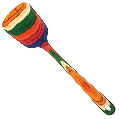 Totally Bamboo Baltique Marrakesh Collection 12-1/2 Wooden Spatula, Safe for Nonstick