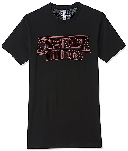 Stranger Things Neon Logo T-shirt för män