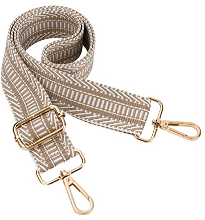 Aucuu Schultergurt, Verstellbarer Bunter Taschengurt, Universeller Langer Riemen, Breiter Riemen Schulterriemen für Damen Herren, DIY Zubehör für Tasche