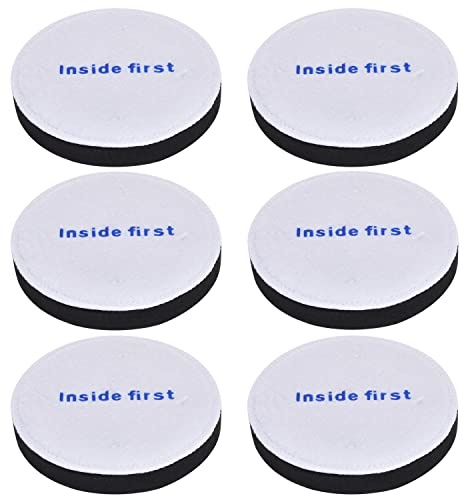 6 Pack E0202 Powerspeed foam Filters Repalce for Eureka NEU182A, NEU181, NEU182B, NEU188A, NEU192A, NEU180, NEU182, NEU180C,NEU186, NEU188, NEU190, NEU1982, NEU180B, NEU202 Lightweight Bagless Vacuum