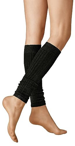 KUNERT Damen Stulpe Winter Dreams - Rib wärmend Black Onesize