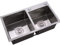 LUNICASHA Lavello da cucina in acciaio inox, 78x43x21cm Lavello cucina 2 vasche, Drop In Lavandino con cestello di drenaggio