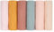 Aolso 6 Pezzi Mussola Neonati di 4 Strati, Mussole per Neonato 30x30cm in Cotone, Morbide, Odori Resistenti, Anti Batteri, Ideale Come Regalo per Bambini e Mamme