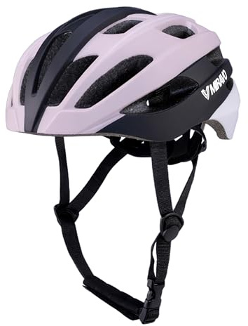 Miravo Fahrradhelm Herren Damen - Ultraleichter Fahrrad Helm mit 24 Belüftungsöffnungen - Für Erwachsene und Jugendliche - Fahrrad Scooter Rollschuhe - verstellbar 57-61 cm - Rosa Schwarz