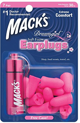 Mack's Dream Girl Ear Plugs (7 Pair) - Pink