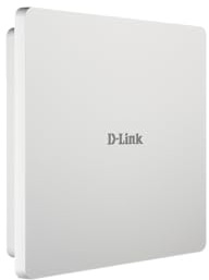 D-Link DAP-3666 Wireless AC1200 Wave 2 Dualband Outdoor PoE Access Point (bis zu 1200Mbit/s, MU-MIMO, IP68, Wand-/Mastmontage), weiß