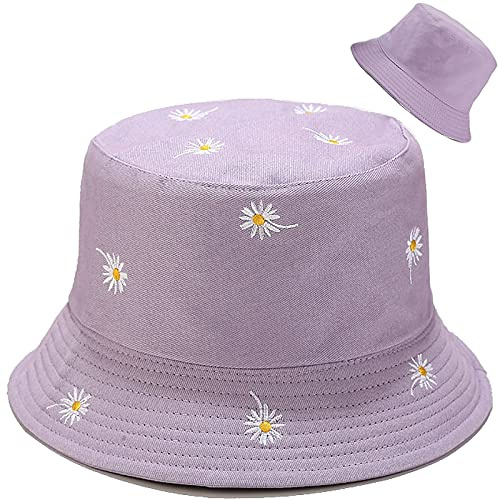 XYIYI Reversibel Fischerhüte Anglerhut Sonnenhut Für Damen Mädchen