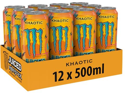 Monster Can Khaotic 500 ml (Pack of 12)