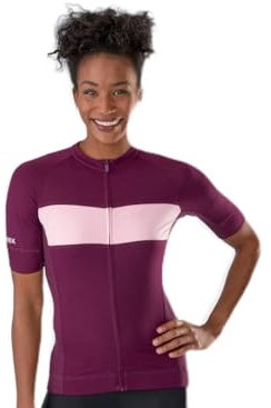 Bontrager Trek Circuit LTD Damen Fahrrad Trikot kurz lila/rosa 2025: Größe: XL (40/42)