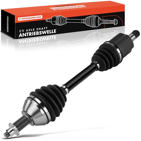 Frankberg Antriebswelle Achswelle ohne ABS-Ring Vorderachse Links Kompatibel mit Polo 9N Fabia II 542 Fabia II Combi 545 Room.ster 5J Ibiza III 6L1 Cordoba 6L2 Replace# 6Q0407271EE