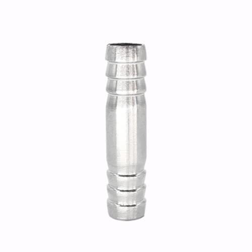 EVANEM Connecteur De Raccord De Tuyau en Acier Inoxydable 304 Bidirectionnel Droit, for Raccords De Plomberie D'irrigation Industrielle 1 Pièces (Size : 15mm)