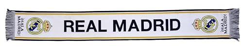 Real Madrid TokyRu Sports halsduk Telat nr 30 licens 140 x 20 cm., Vit, one size
