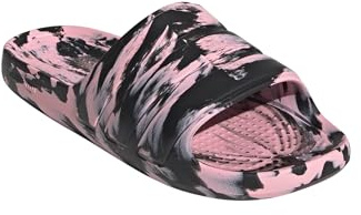 adidas Flow Adiletten Badelatschen (pink/black, EU Schuhgrößensystem, Erwachsene, Numerisch, M, 38)