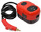 Pulitore a vapore elettrico 2500 W, pulitore a vapore ad alta pressione per pulizia domestica efficiente, materiale ABS, capacità 1,1 l (rosso)